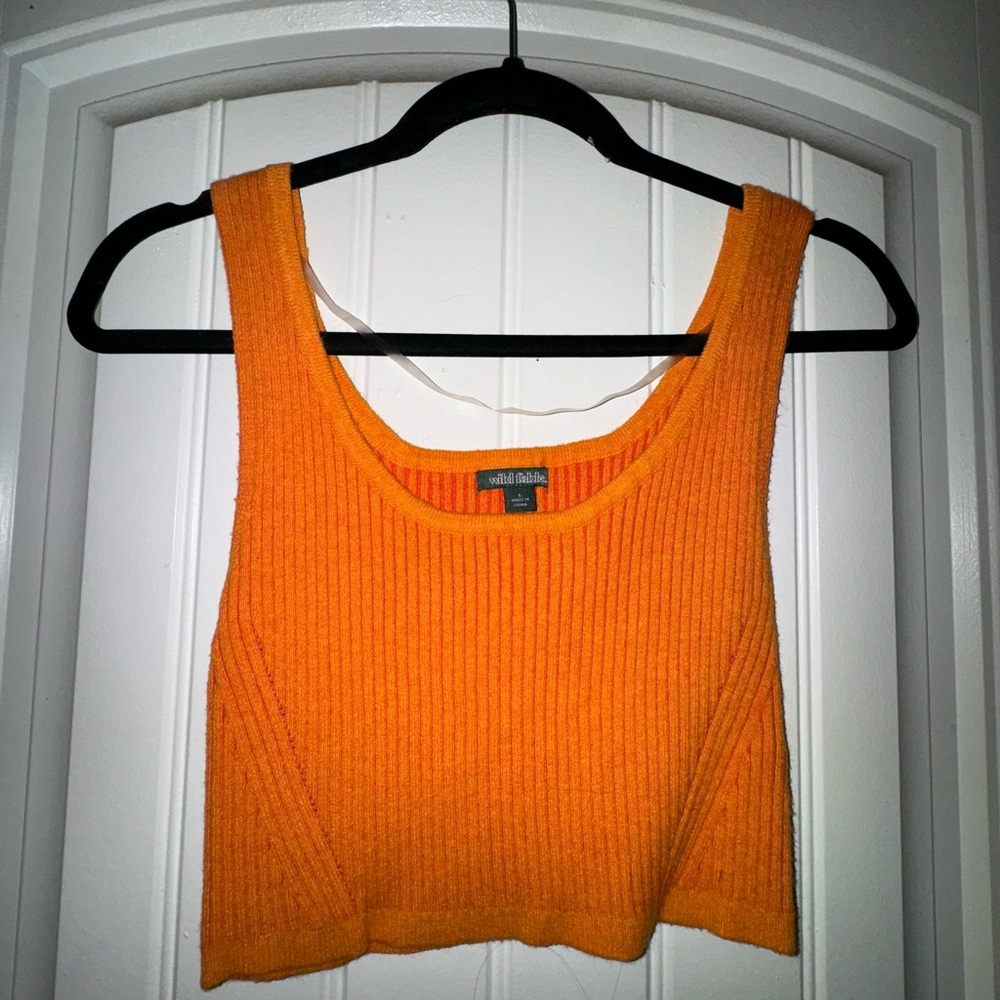 3/$15 Orange Tank Top